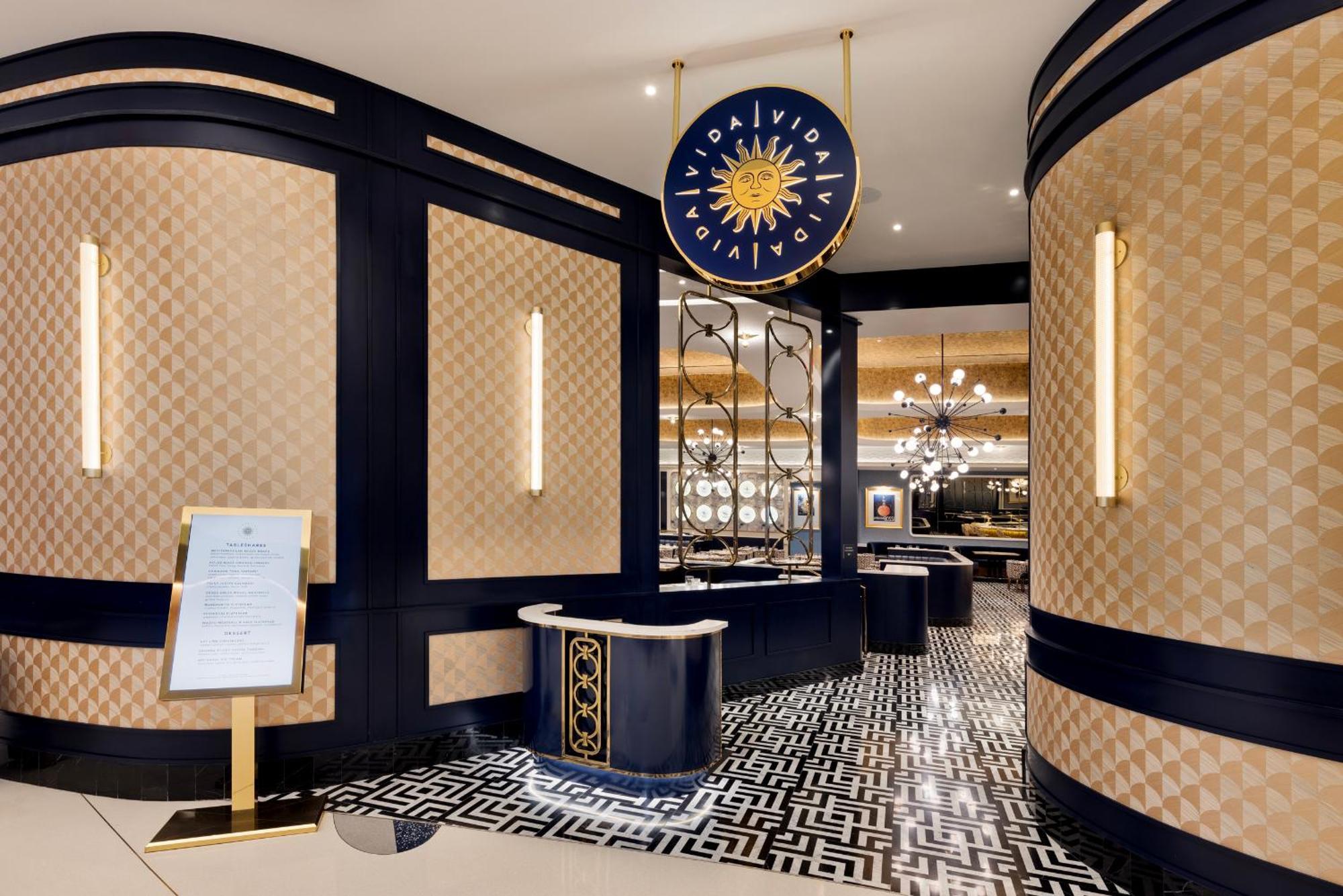 Fontainebleau 拉斯维加斯 外观 照片 The restaurant's interior