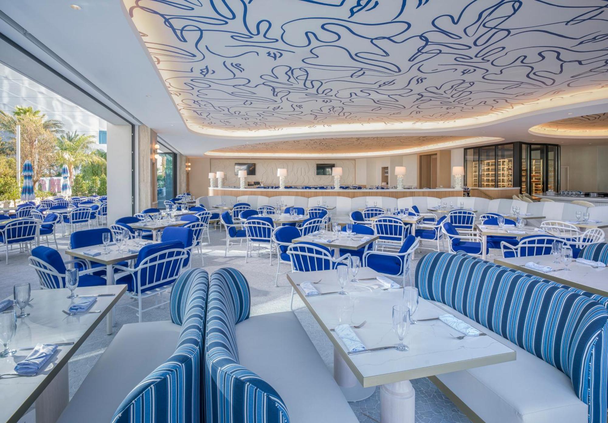 Fontainebleau 拉斯维加斯 外观 照片 The interior of the restaurant