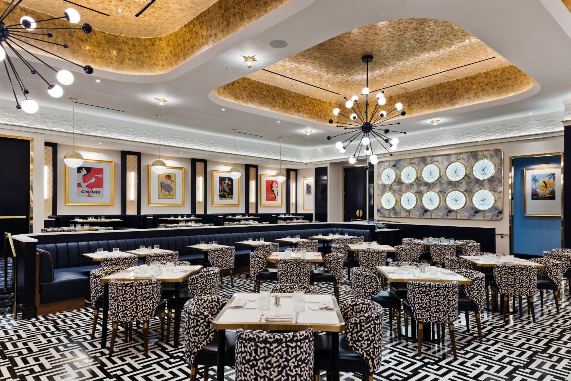 Fontainebleau 拉斯维加斯 外观 照片 The interior of the restaurant
