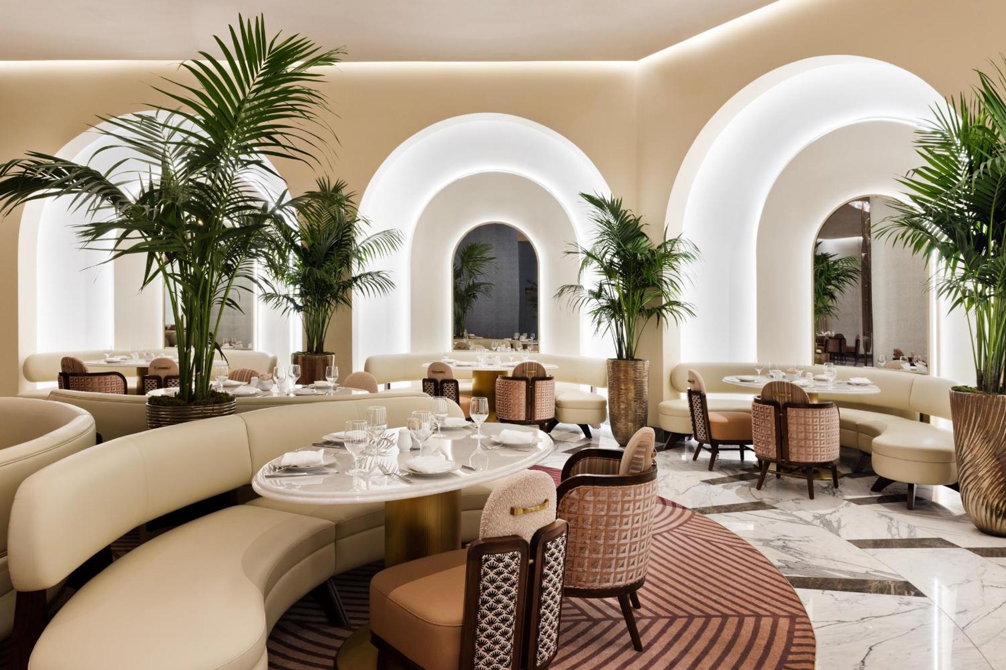 Fontainebleau 拉斯维加斯 外观 照片 The interior of the restaurant