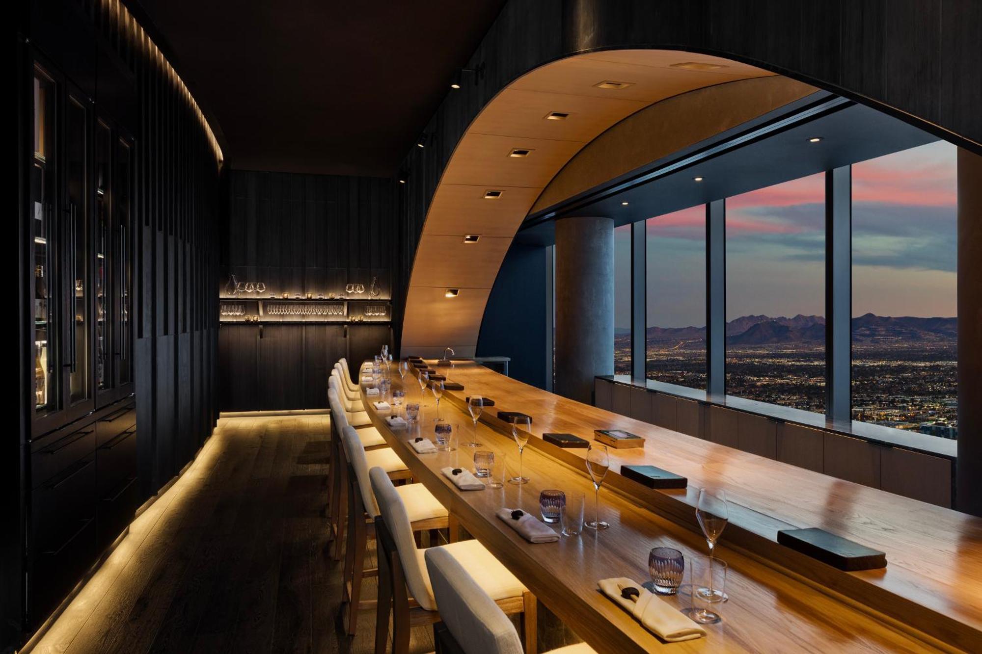 Fontainebleau 拉斯维加斯 外观 照片 The bar at the 63rd floor