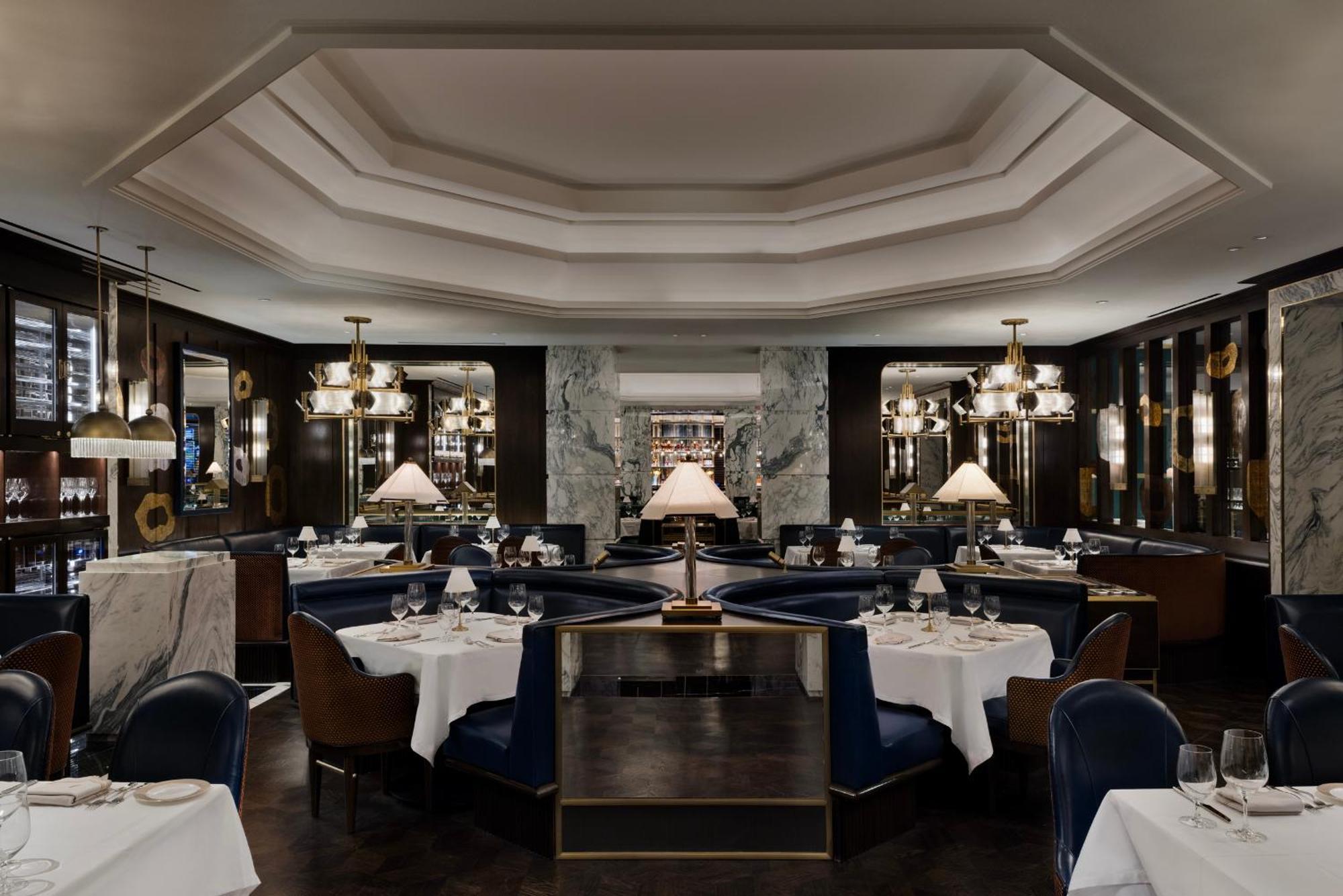 Fontainebleau 拉斯维加斯 外观 照片 The interior of the restaurant