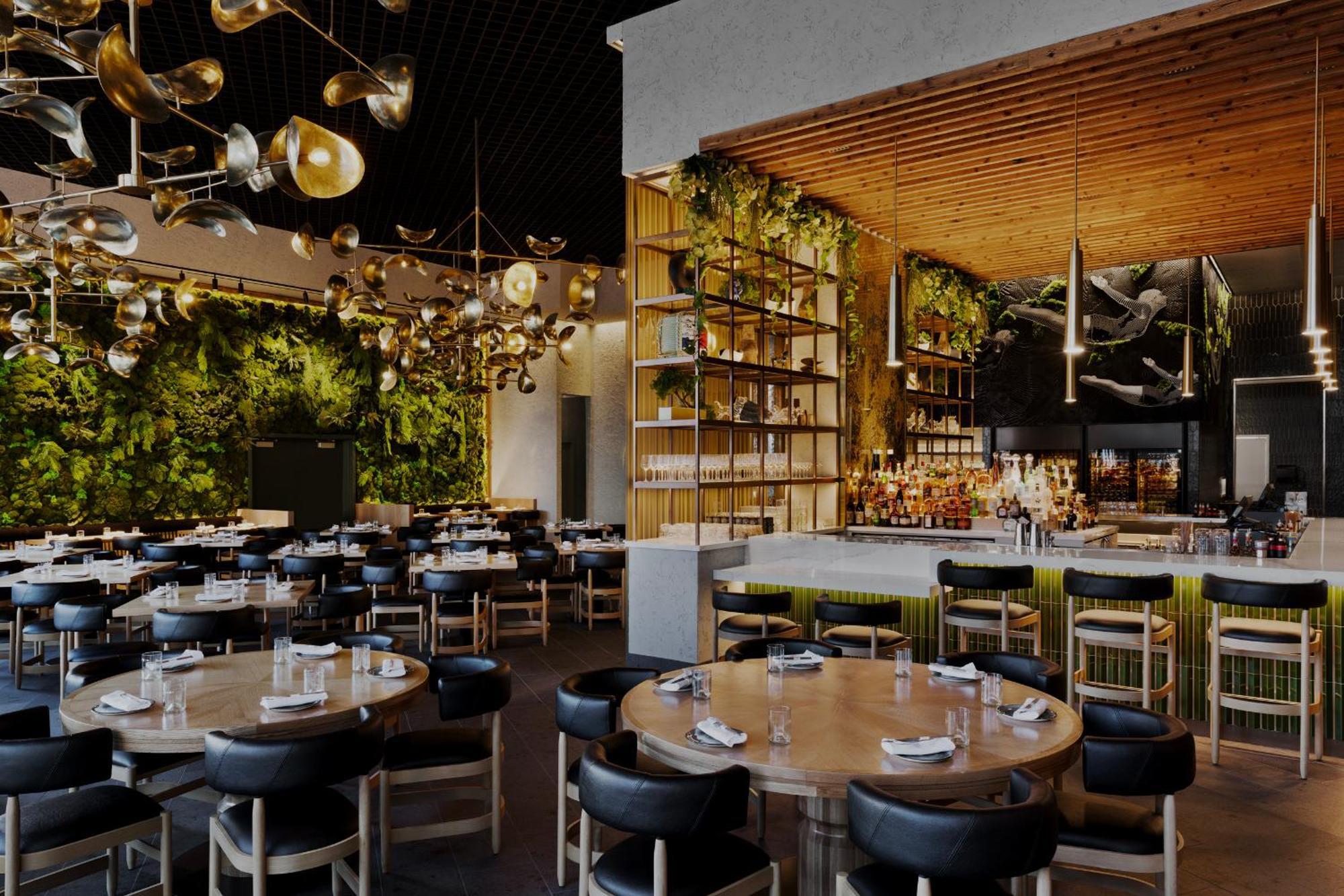Fontainebleau 拉斯维加斯 外观 照片 Interior of the restaurant