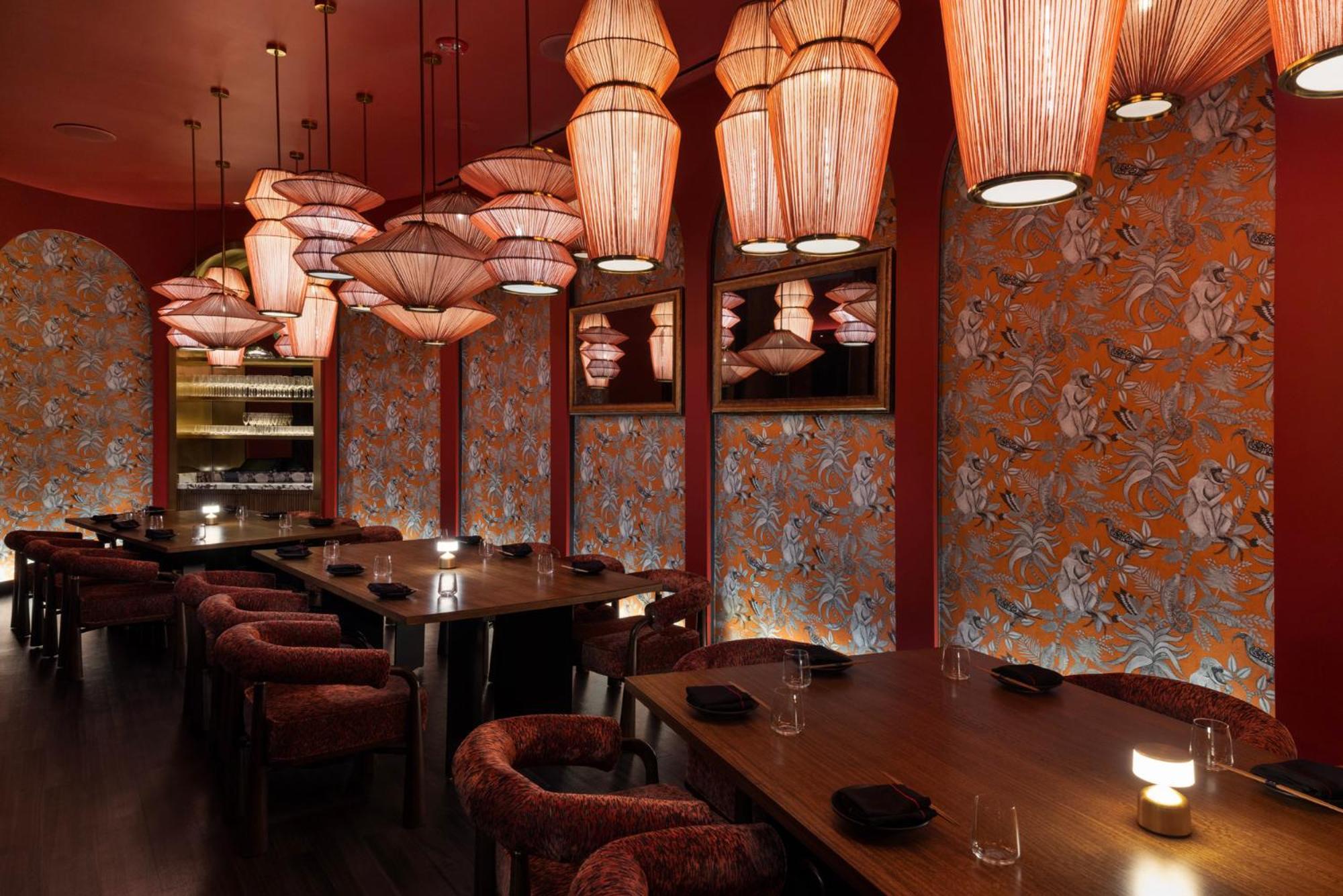 Fontainebleau 拉斯维加斯 外观 照片 Interior of the restaurant