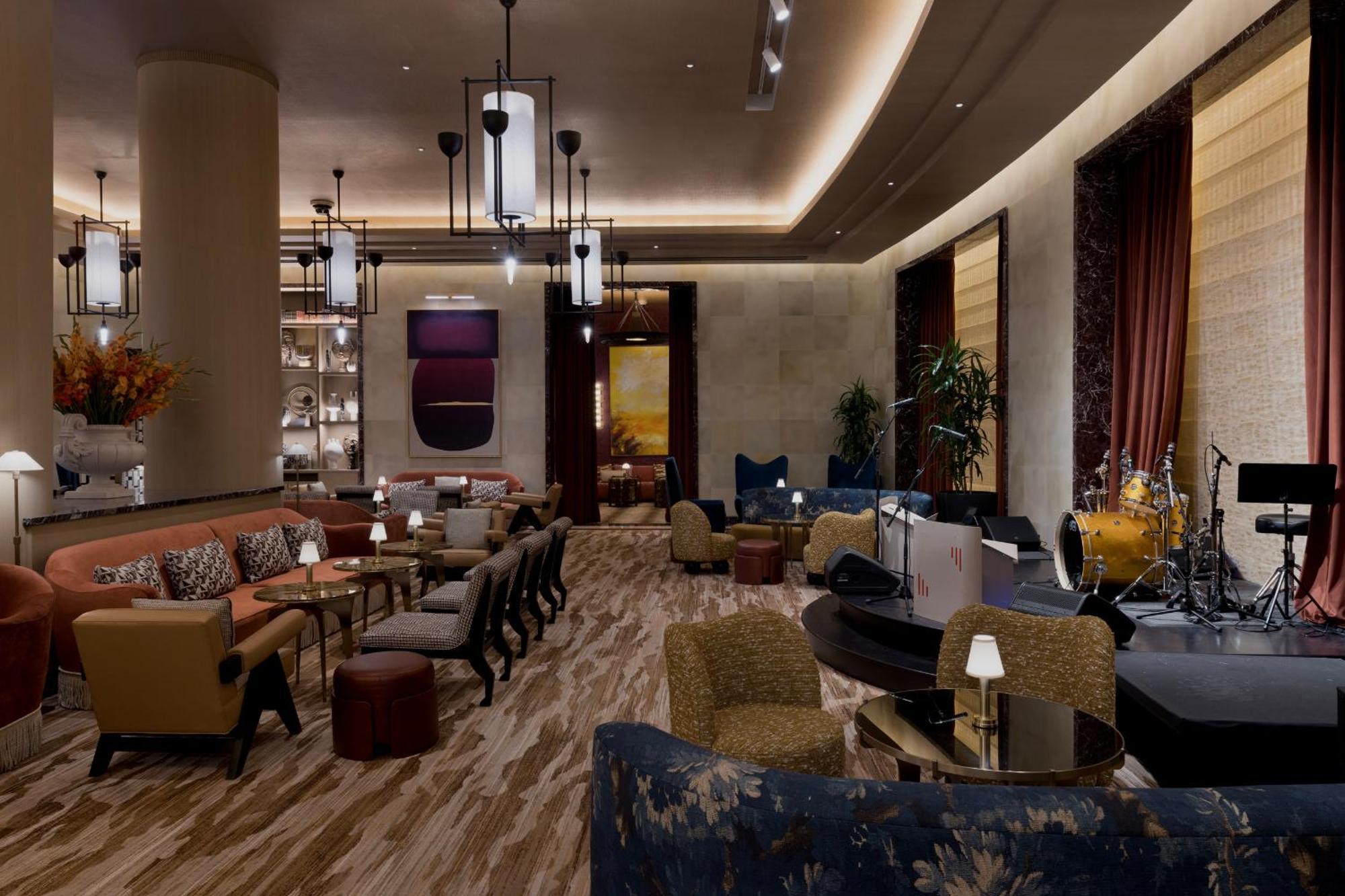Fontainebleau 拉斯维加斯 外观 照片 The interior of the restaurant