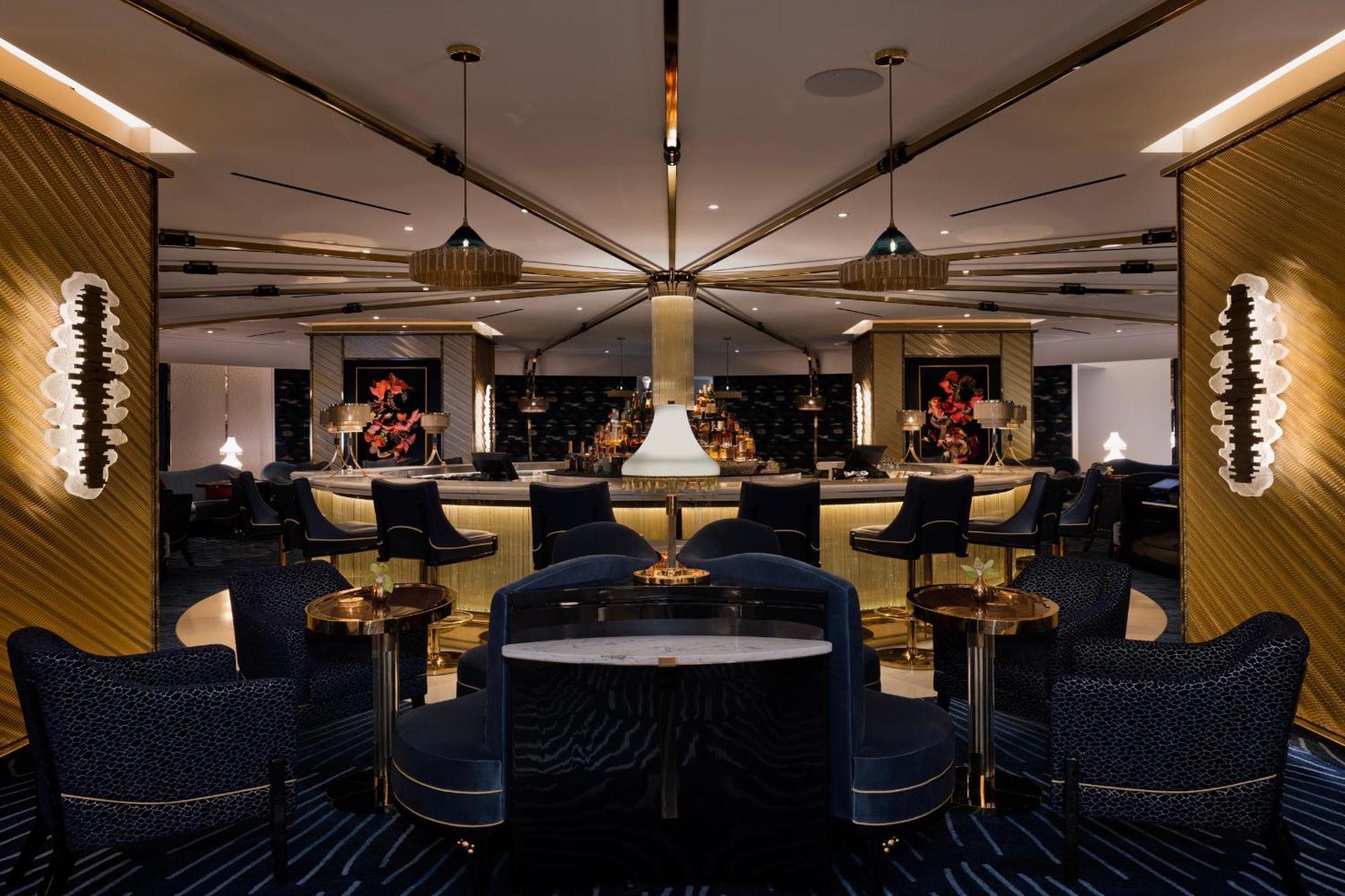 Fontainebleau 拉斯维加斯 外观 照片 The interior of the lounge