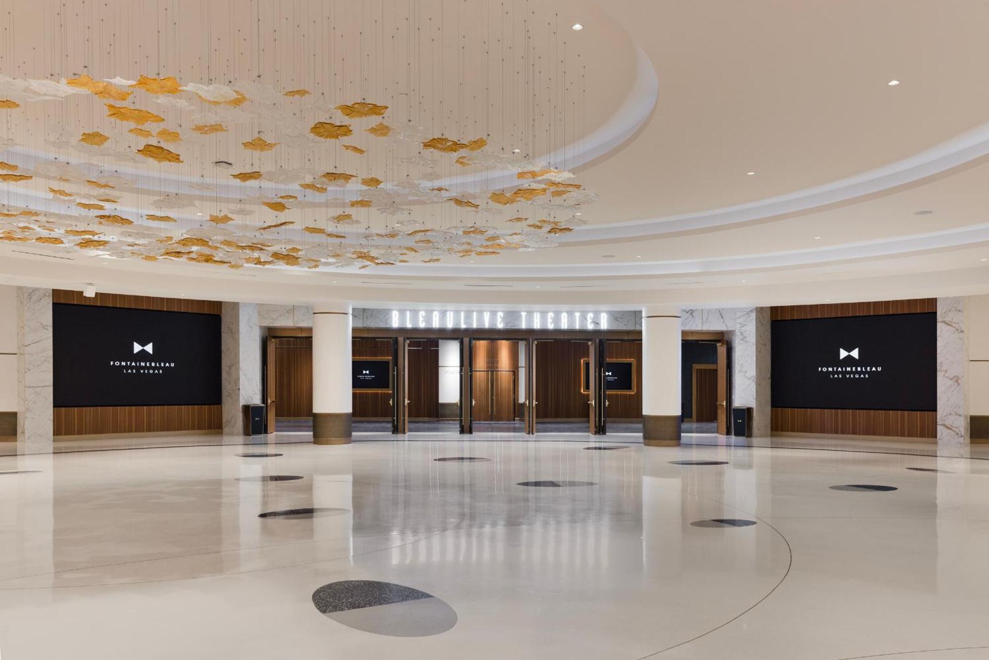 Fontainebleau 拉斯维加斯 外观 照片 The lobby of the hotel