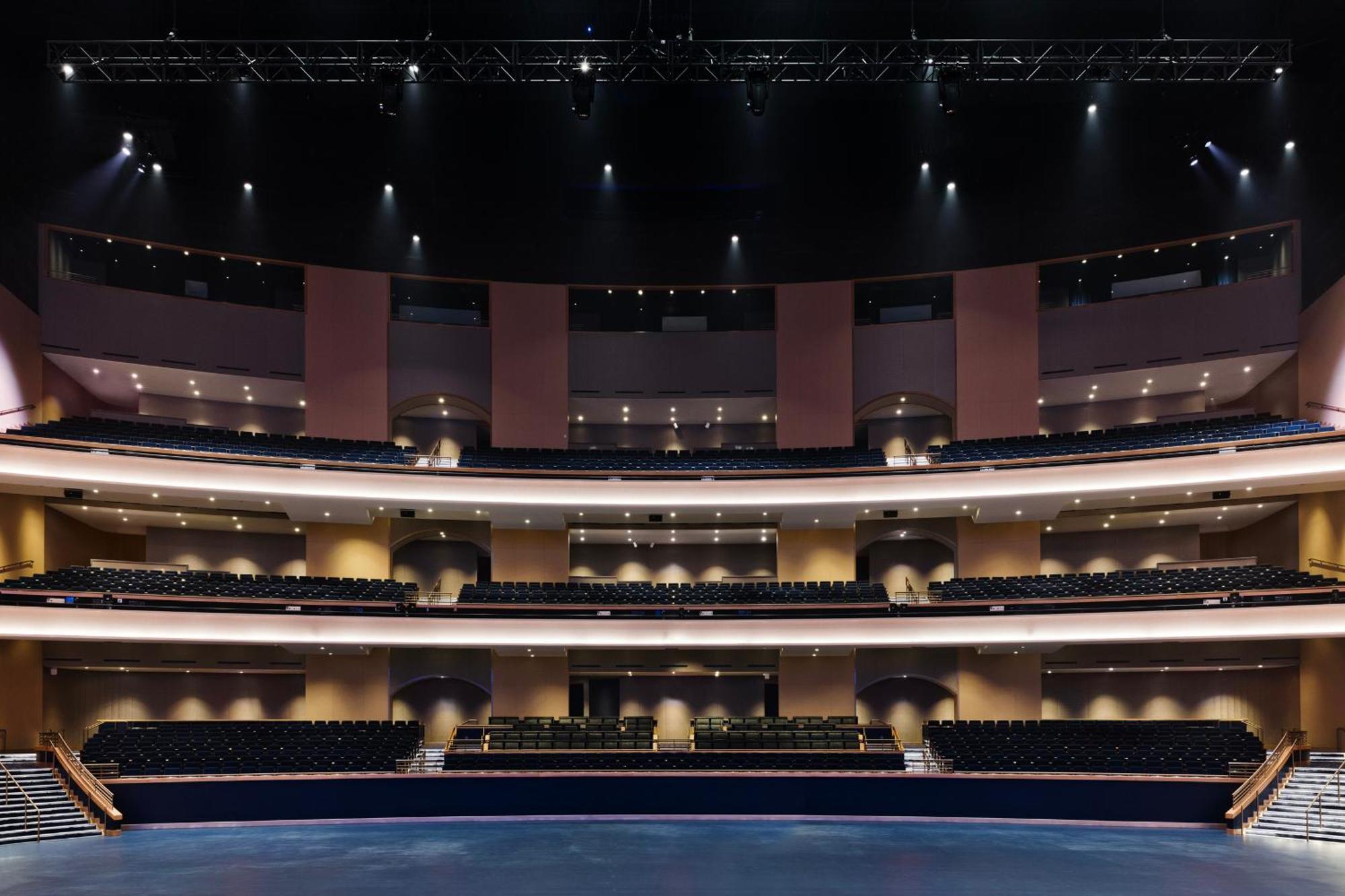 Fontainebleau 拉斯维加斯 外观 照片 The interior of the theatre