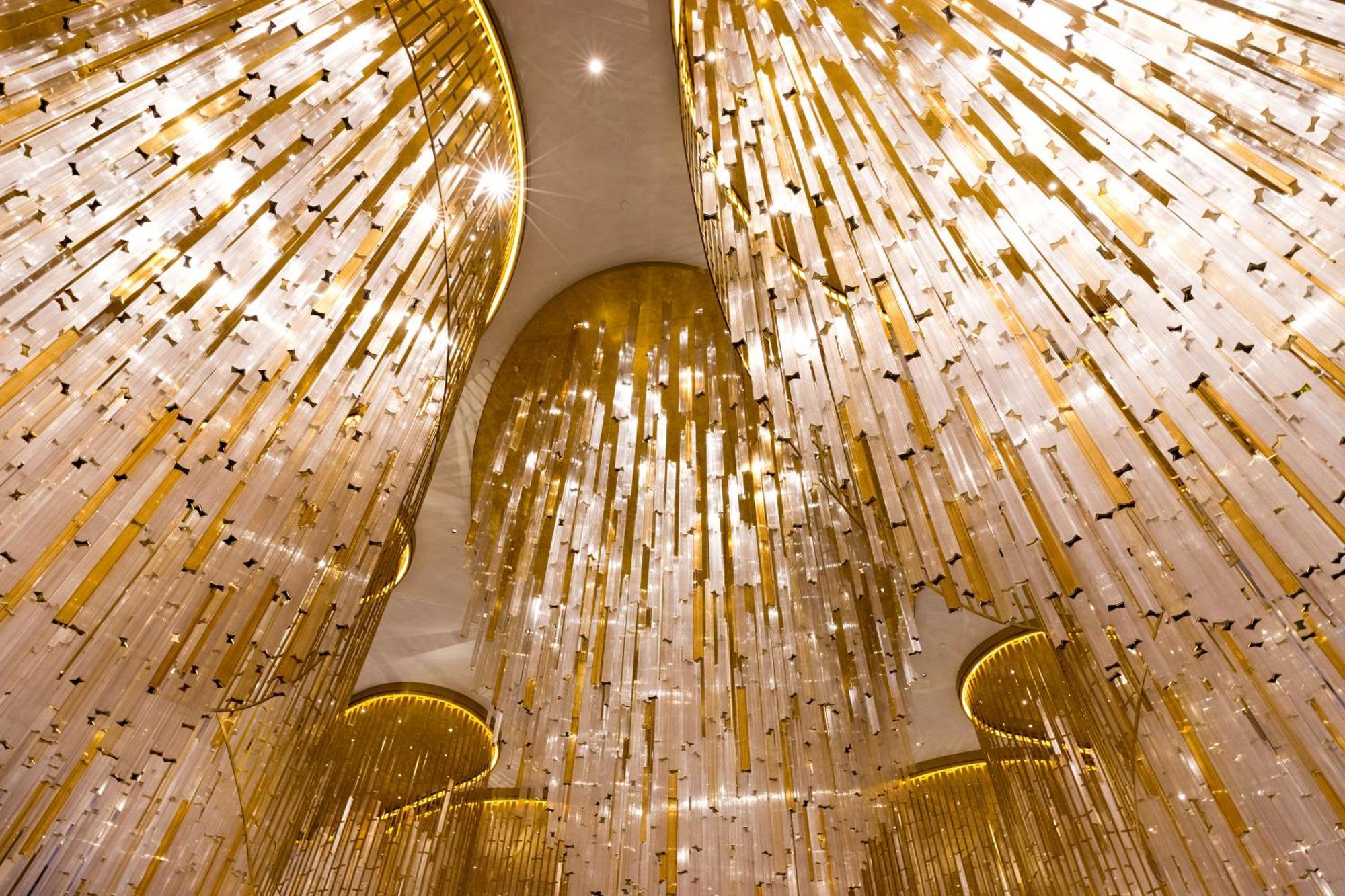 Fontainebleau 拉斯维加斯 外观 照片 The interior of the new building